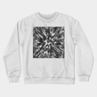 Black and White Tie Dye - Aesthetic Crewneck Sweatshirt